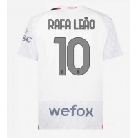 AC Milan Rafael Leao #10 Vonkajší futbalový dres 2023-24 Krátky Rukáv